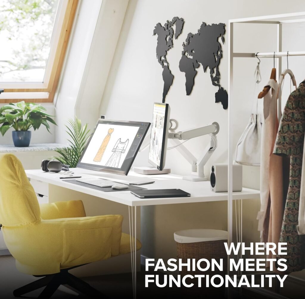 Alogic Clarity 27-inch 4K Monitor review – side view of display