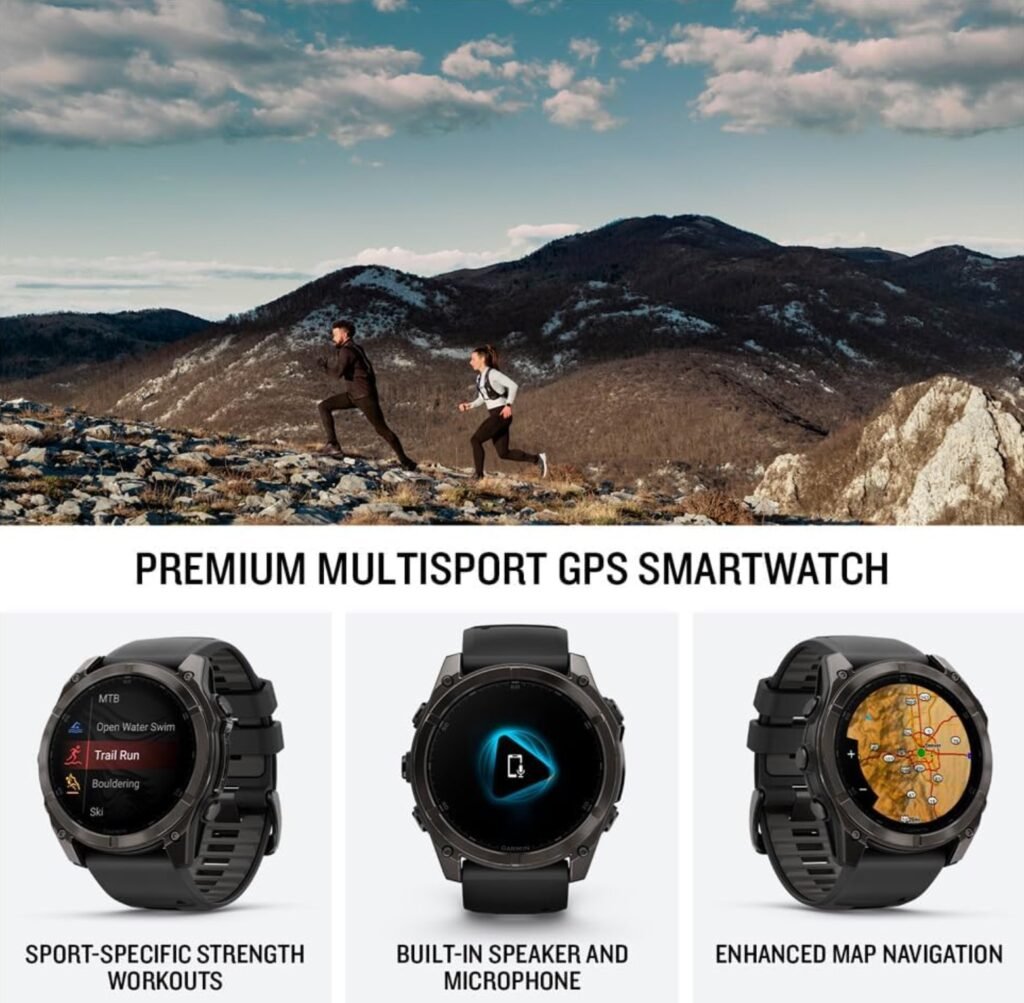 Garmin Fenix Smartwatch rugged outdoor design