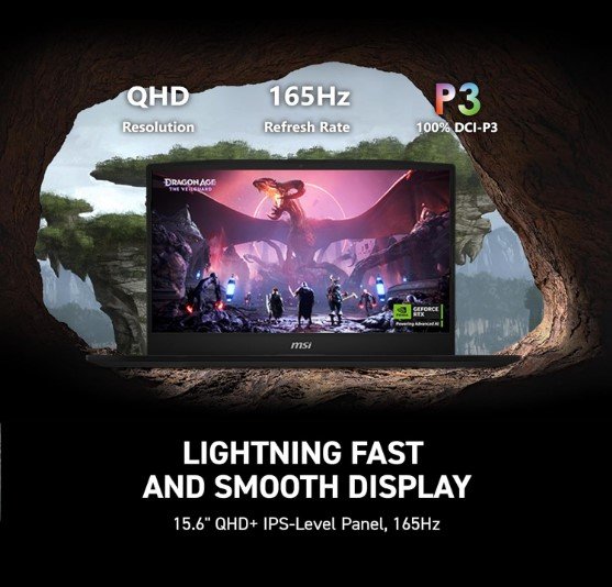 MSI Katana 15 gaming laptop